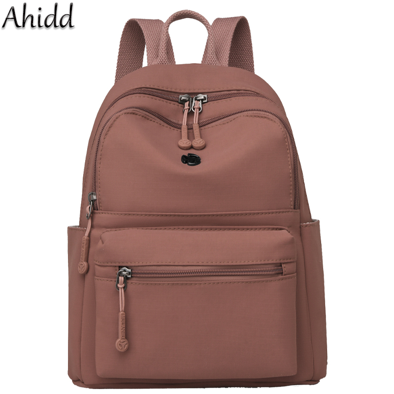 Women'S Xl Bags - Casual Multi Pockets กระเป๋าเป้สะพายหลังผู้หญิงกันน้ําไนลอน Daypack ผู้หญิงน้ําหนักเบา