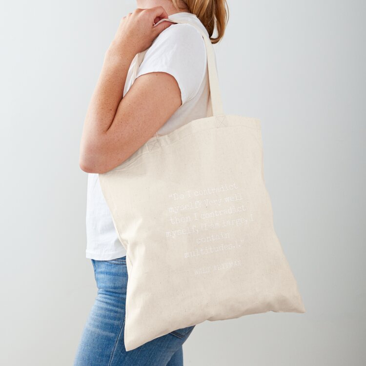 Women'S Bags Very - วอลต์ วิทแมน - ฉันพูดขัดกับตัวเองหรือไม่? ดีมาก ฉันพูดขัดกับตัวเอง