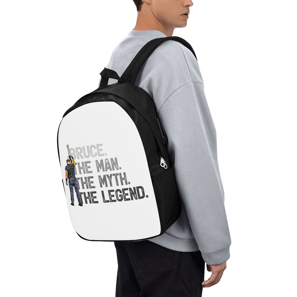 Women Bags For College - บรูซ สปริงส์ทีนกระเป๋าเป้สะพายหลังกระเป๋าใส่โน๊ตบุ๊คสำหรับเดินทางคอมพิวเตอร์กระเป๋านักเรียนวิทยาลัยกระเป๋าใส่แล็ปท็อปกระเป๋าสะพายสำหรับผู้ชายผู้หญิง