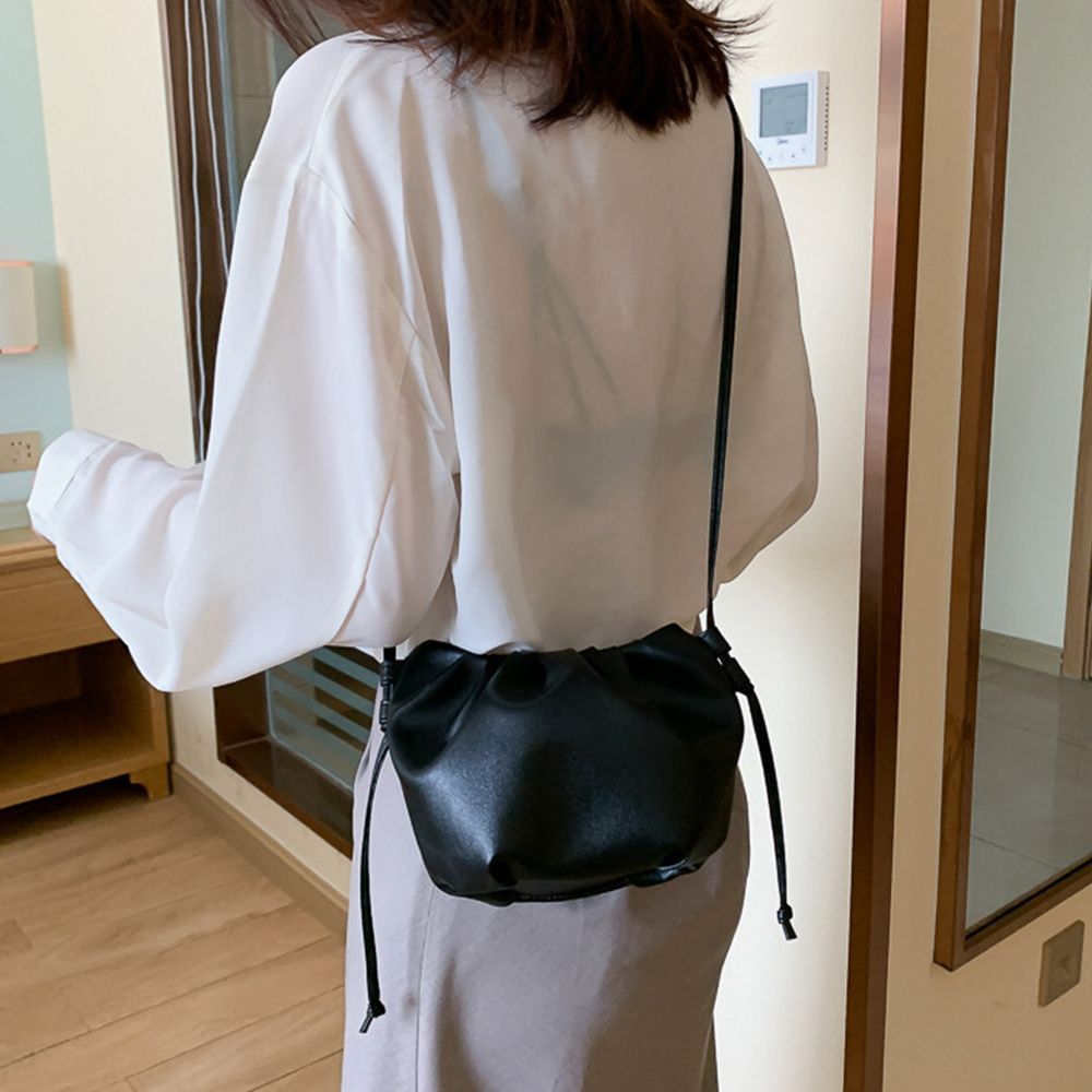 Women'S Bags Very - กระเป๋าสะพายไหล่ผู้หญิงสไตล์เรโทรลำลอง กระเป๋าถือ PU แบบเกาหลี กระเป๋าสะพายข้างใส่โทรศัพท์ กระเป๋า