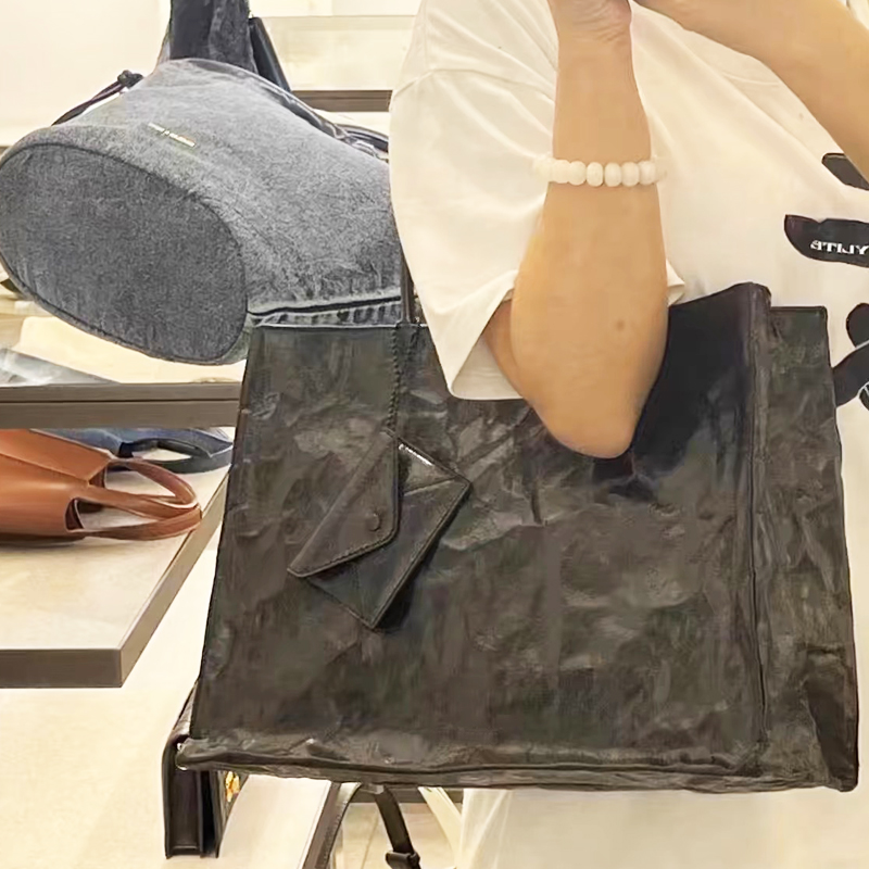 เกาหลี Casual กระดาษคราฟท์ Tot - Women'S Tote Bags Designer บทวิจารณ์และราคา