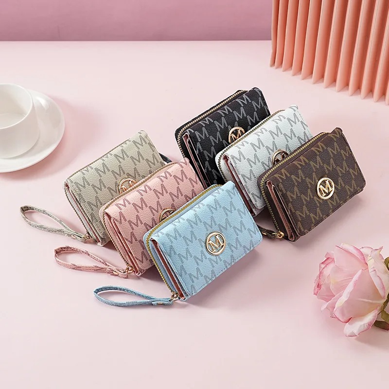 กระเป๋าสตางค์ซิปสามชั้นลายตัวอ - Women Bags And Purses บทวิจารณ์และราคา