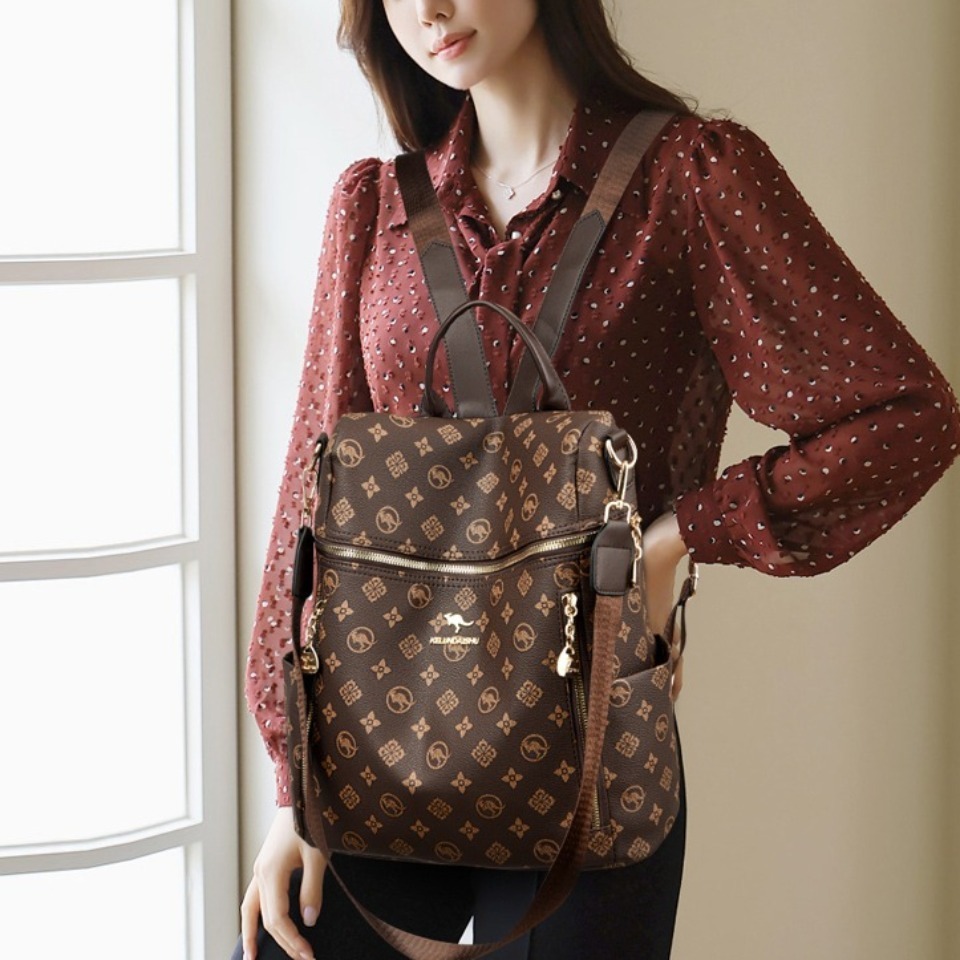 กระเป๋าเป้สะพายหลังหนังแท้สำหร - Women'S Xl Bags บทวิจารณ์และราคา