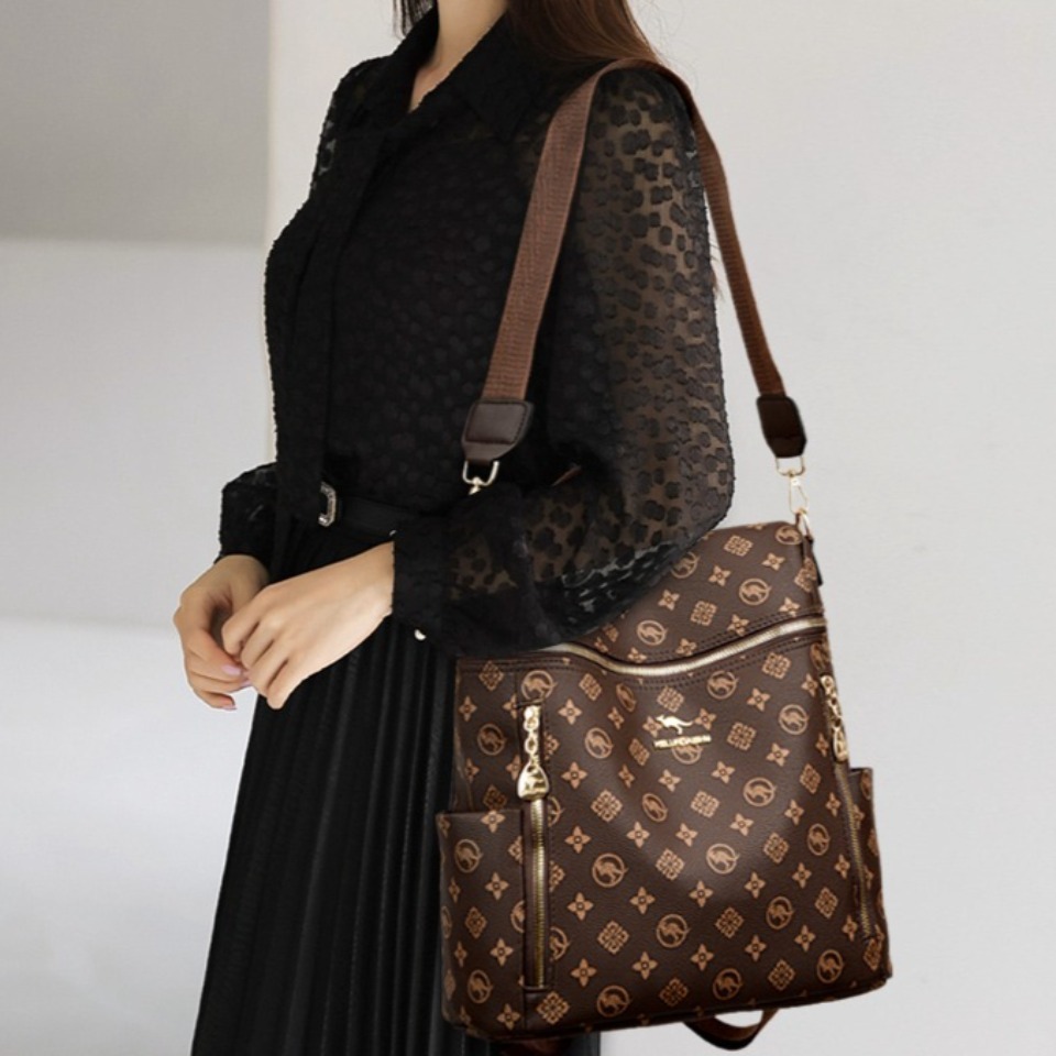 กระเป๋าเป้สะพายหลังหนังแท้สำหร - Women'S Xl Bags บทวิจารณ์และราคา