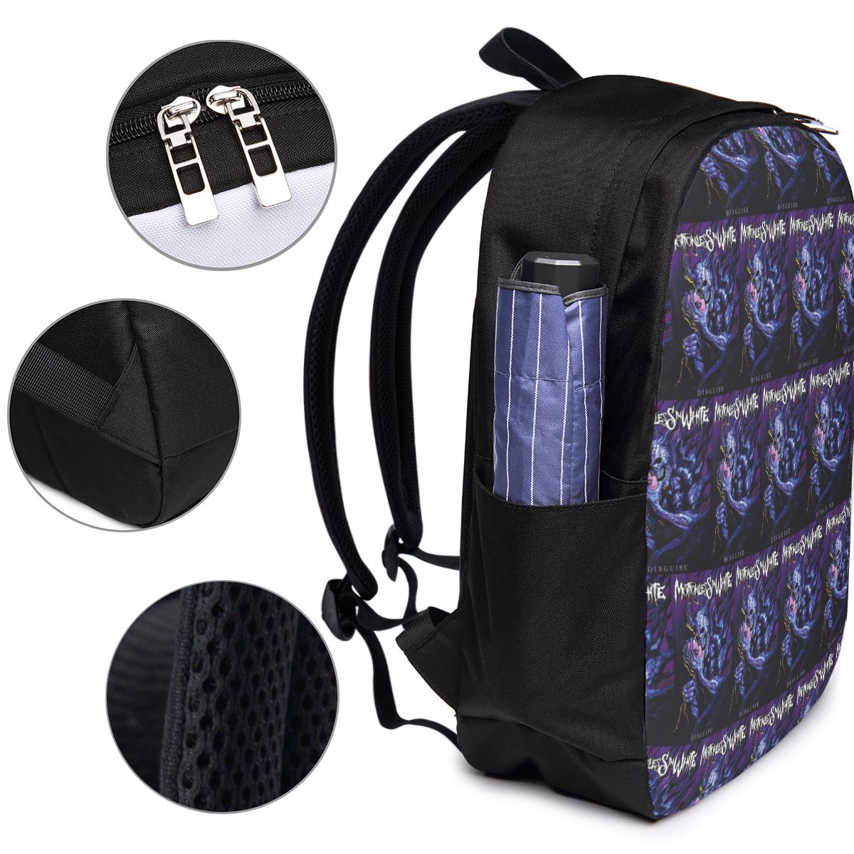 กระเป๋าเป้สะพายหลังสีขาว Motio - Women Bags For College บทวิจารณ์และราคา