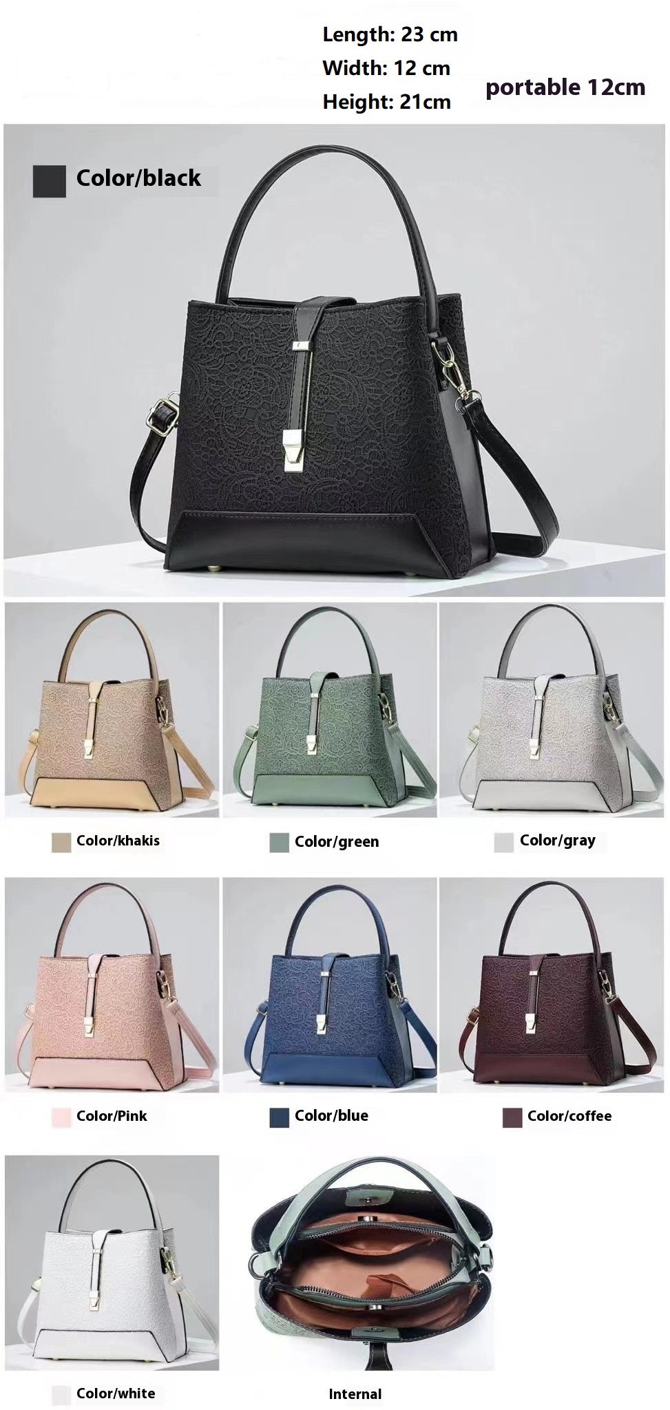 ใหม่หรูหรา Tote กระเป๋าหนัง Cl - Women'S Xl Bags บทวิจารณ์และราคา