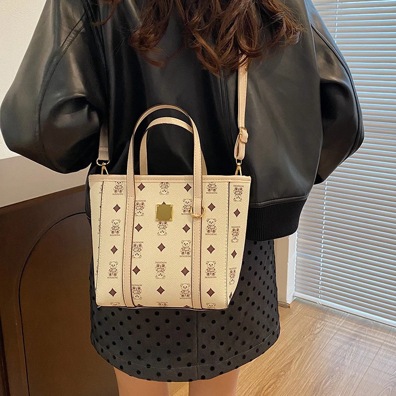 กระเป๋าทรงบัคเก็ตแฟชั่นเรโทรสุ - Women'S Tote Bags Designer บทวิจารณ์และราคา