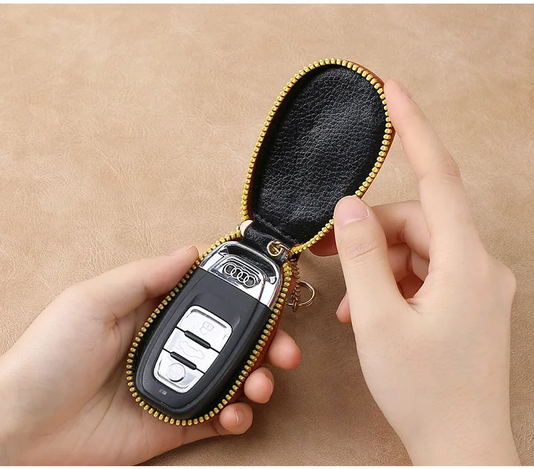 กระเป๋าใส่กุญแจหนังมีซิปสำหรับ - Women Bags And Purses บทวิจารณ์และราคา