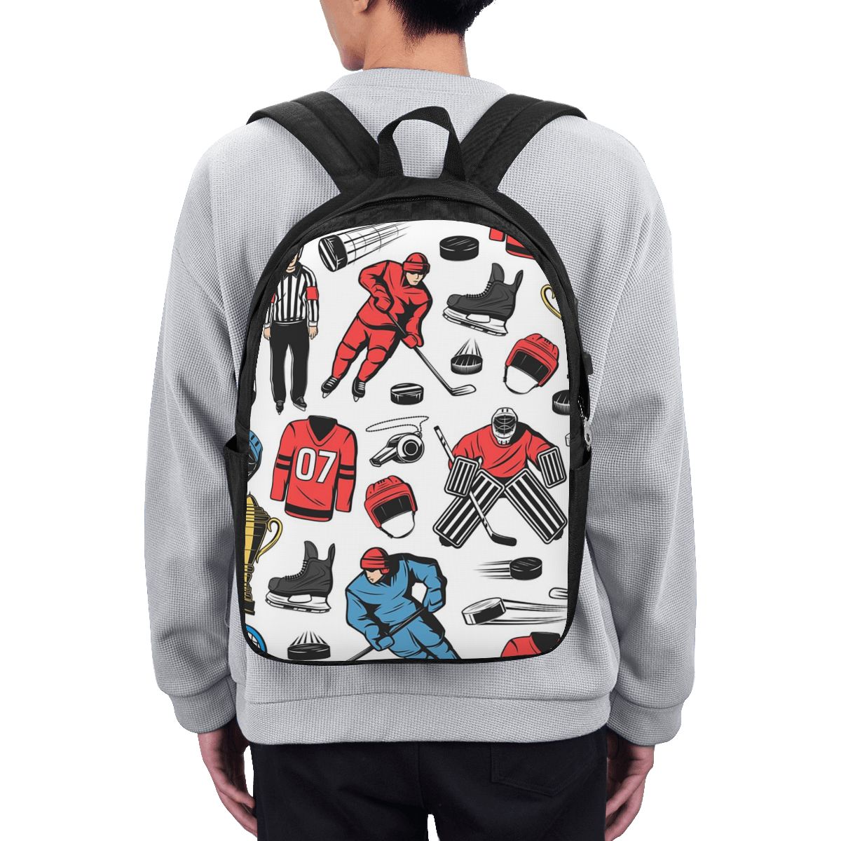 กระเป๋าเป้สะพายหลังลายฮอกกี้น้ - Women Bags For College บทวิจารณ์และราคา