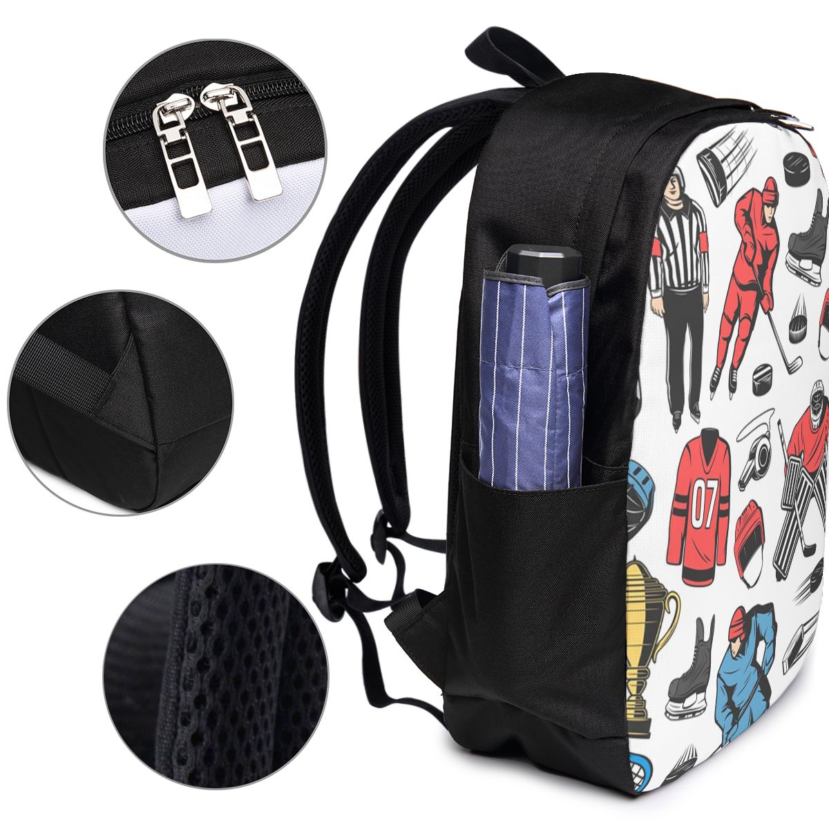 กระเป๋าเป้สะพายหลังลายฮอกกี้น้ - Women Bags For College บทวิจารณ์และราคา