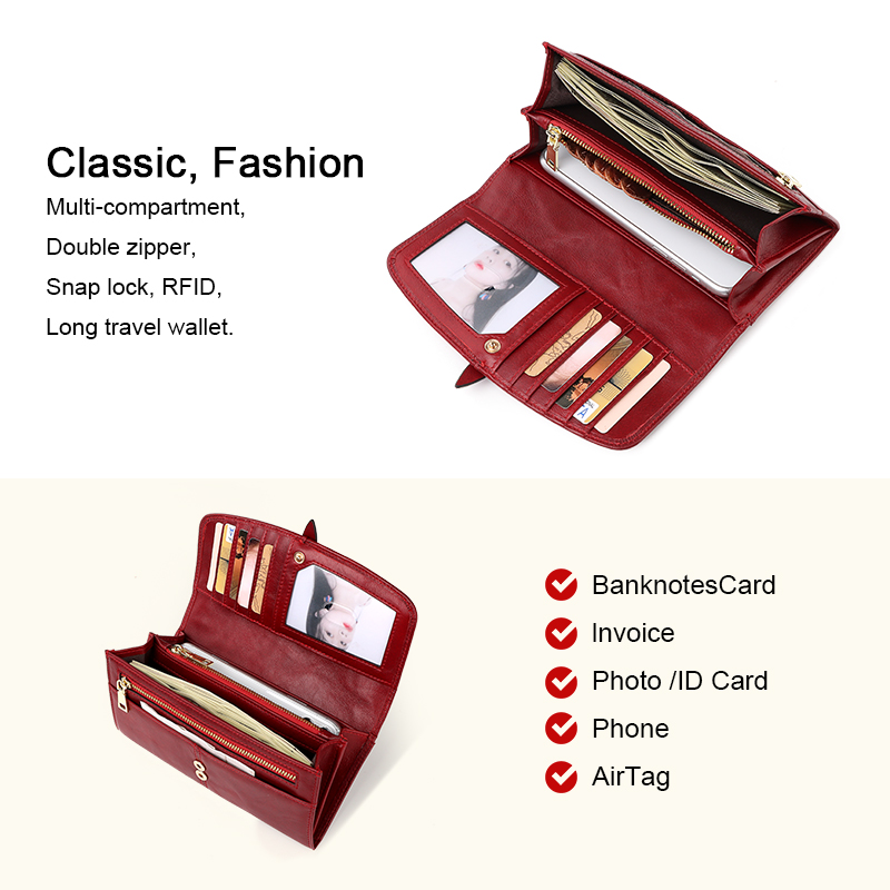 KAVIS กระเป๋าสตางค์ผู้หญิงกระเ - Women Bags Price บทวิจารณ์และราคา