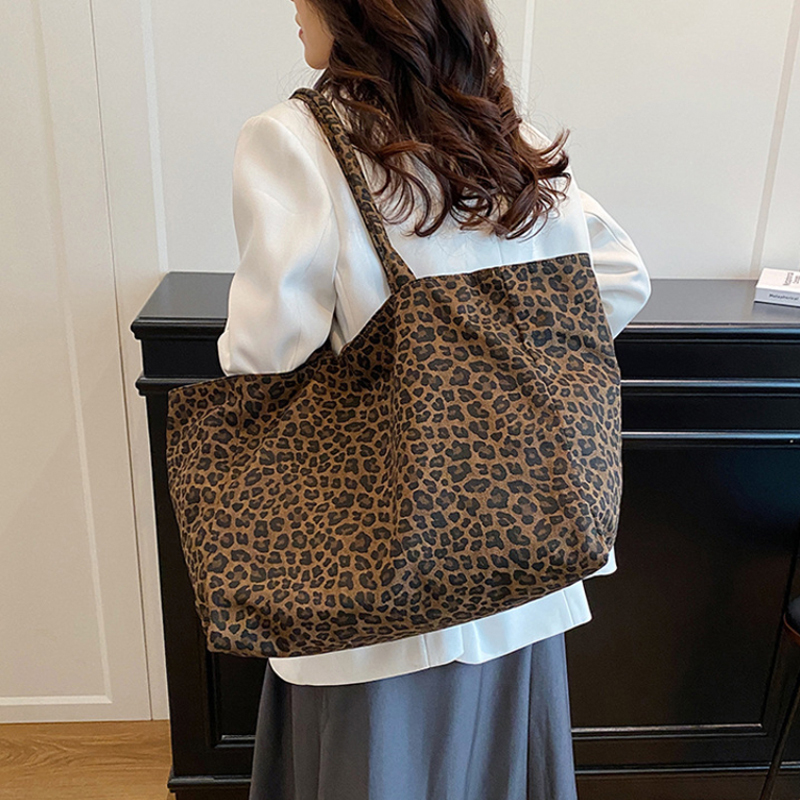 กระเป๋าถือลายเสือดาวสำหรับผู้ห - Women'S Work Bags Tote บทวิจารณ์และราคา
