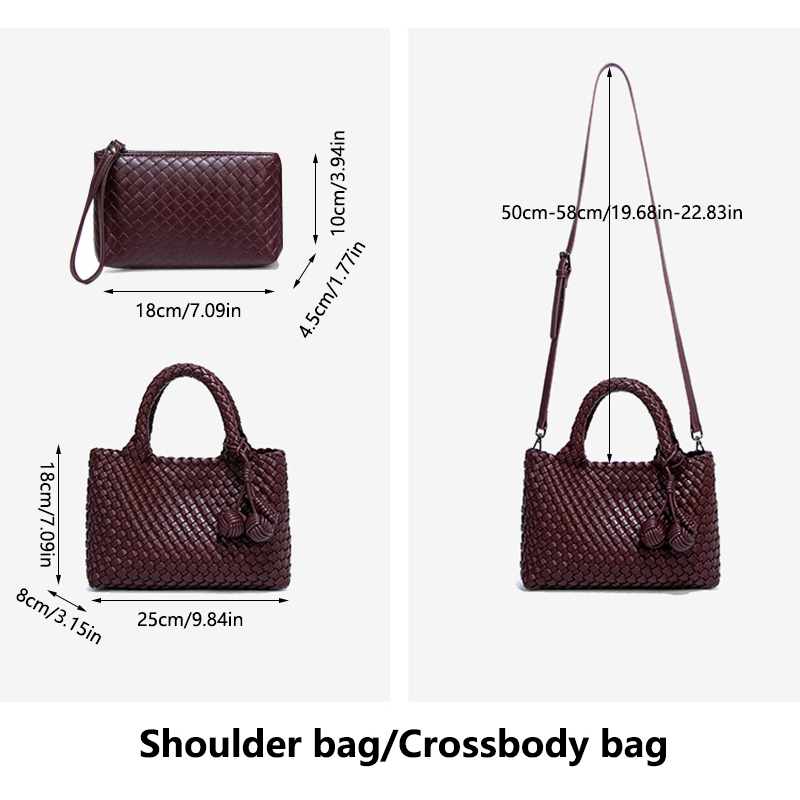 กระเป๋าช้อปปิ้งแบบทอ กระเป๋าสะ - Women'S Tote Bags Designer บทวิจารณ์และราคา