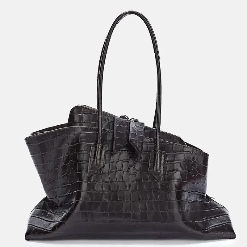 กระเป๋าสะพายไหล่หนังจีบสำหรับผ - Women'S Tote Bags Designer บทวิจารณ์และราคา