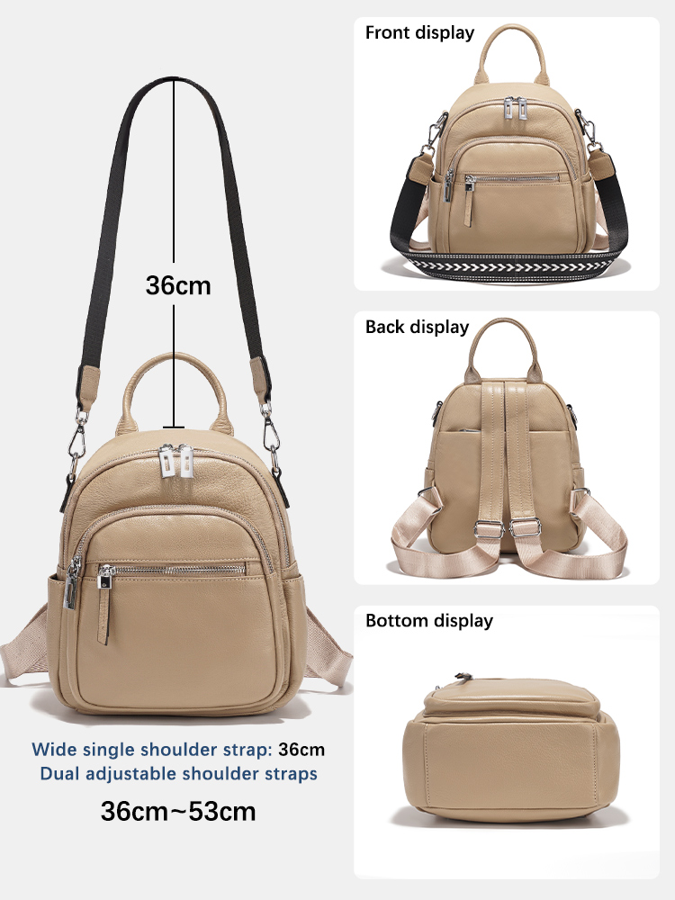 เซนซีกระเป๋าเป้สะพายหลังหนังแท - Women'S Work Bags Designer บทวิจารณ์และราคา