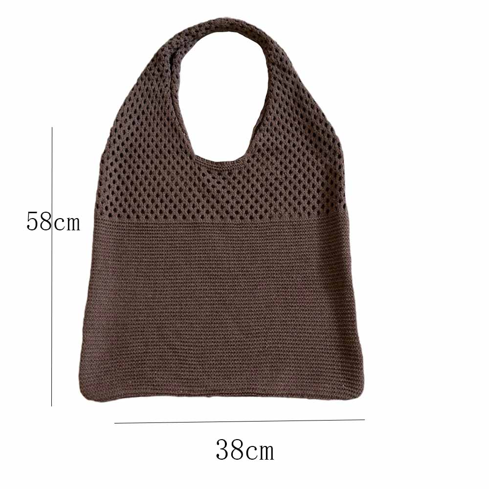 กระเป๋าชายหาดถักโครเชต์แบบสั่ง - Crochet Market Bag บทวิจารณ์และราคา