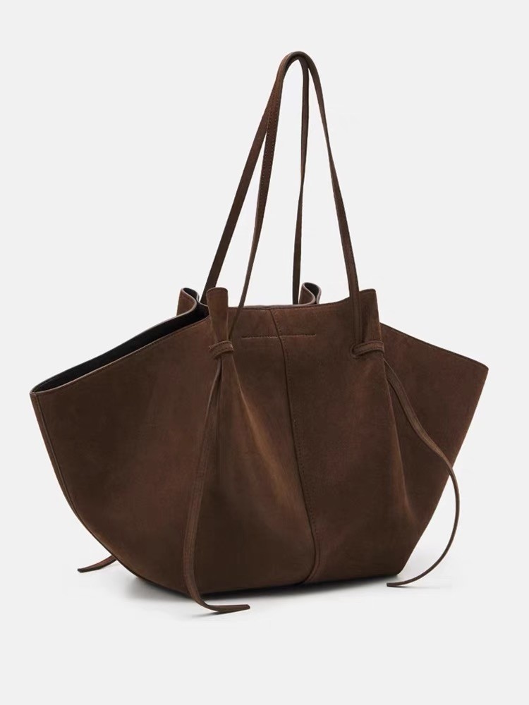 Faux Suede Tote กระเป๋าผู้หญิง - Women'S Tote Bags Designer บทวิจารณ์และราคา