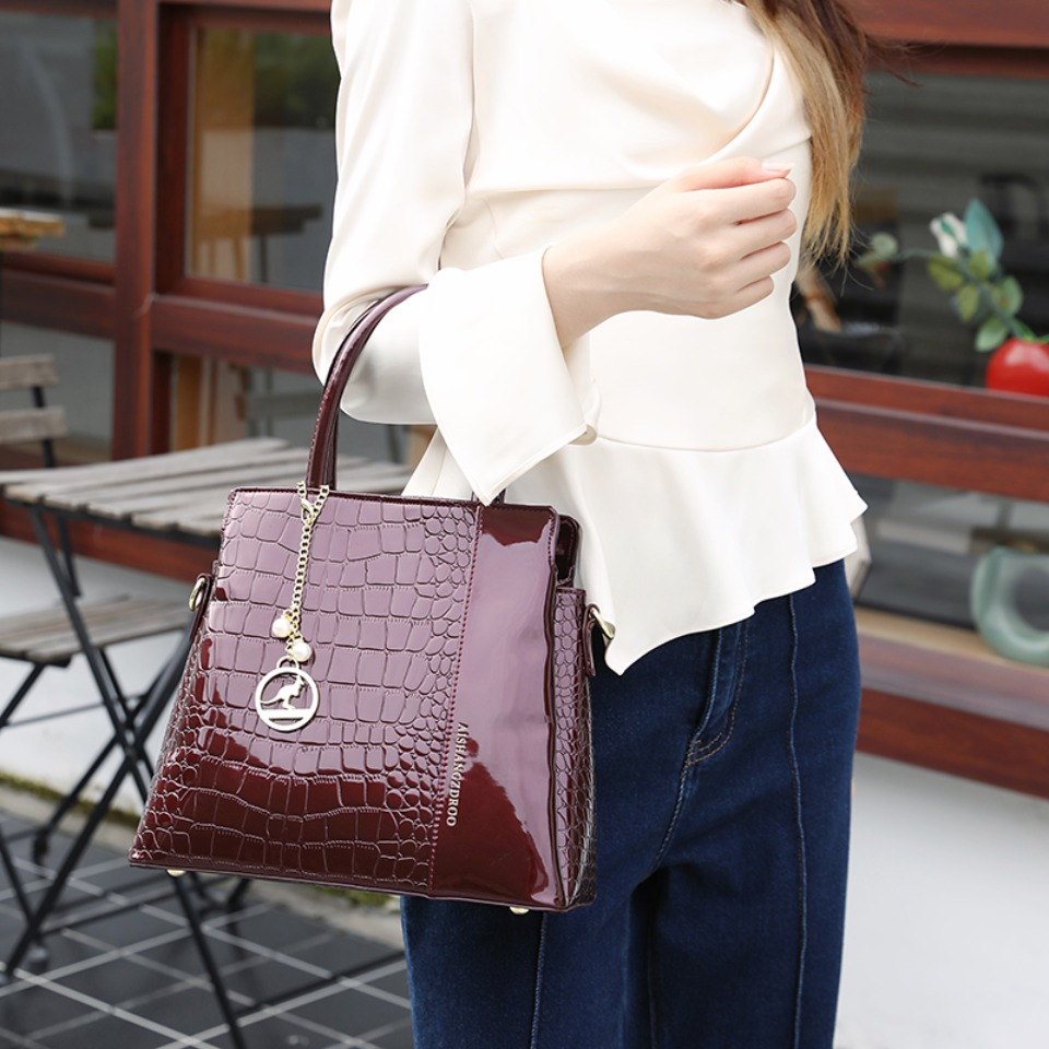 ของแท้คุณภาพสูงรูปแบบจระเข้หนั - Women'S Tote Bags Designer บทวิจารณ์และราคา