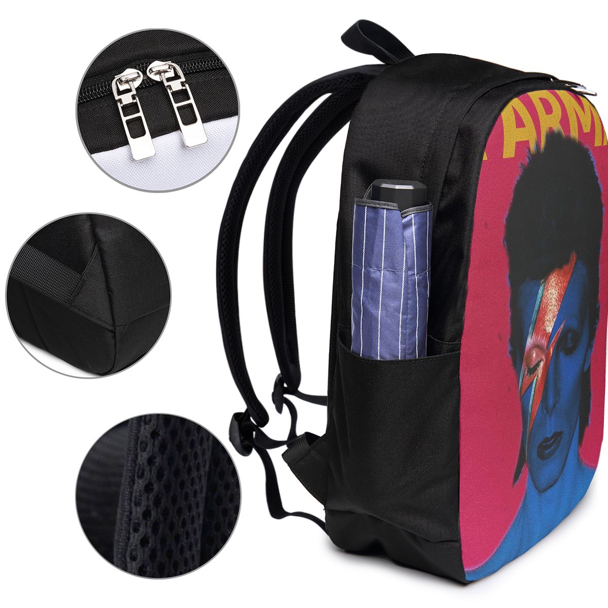 เดวิด โบวีด์กระเป๋าเป้สะพายหลั - Women Bags For College บทวิจารณ์และราคา