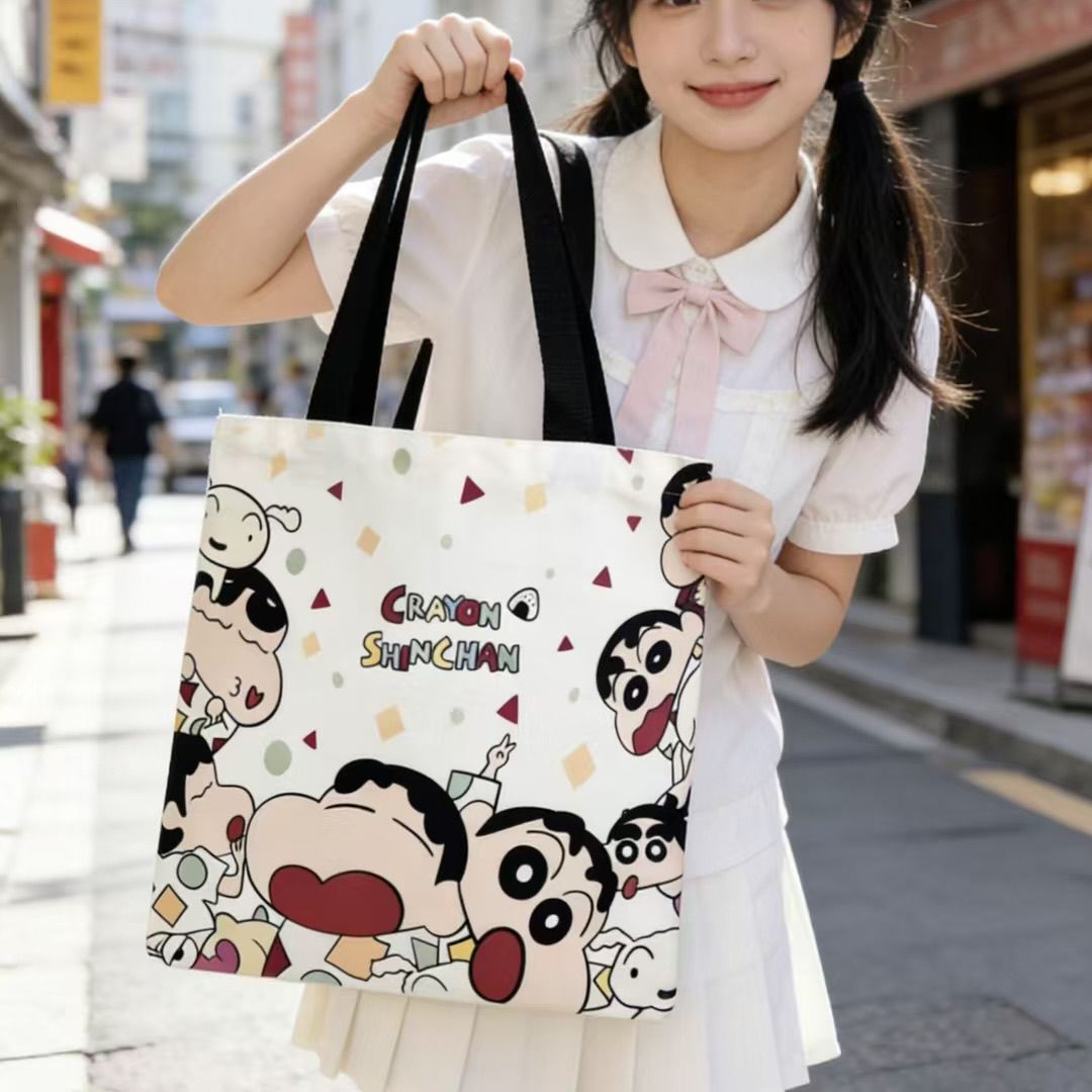กระเป๋าผ้าแคนวาสลายชินจัง ปี 2 - Women'S Xl Bags บทวิจารณ์และราคา
