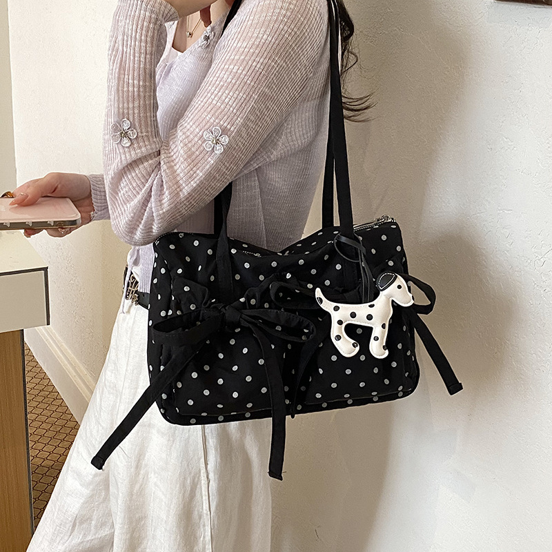 กระเป๋าโท้ทลายจุดแฟชั่นใหม่สำห - Women'S Tote Bags Designer บทวิจารณ์และราคา