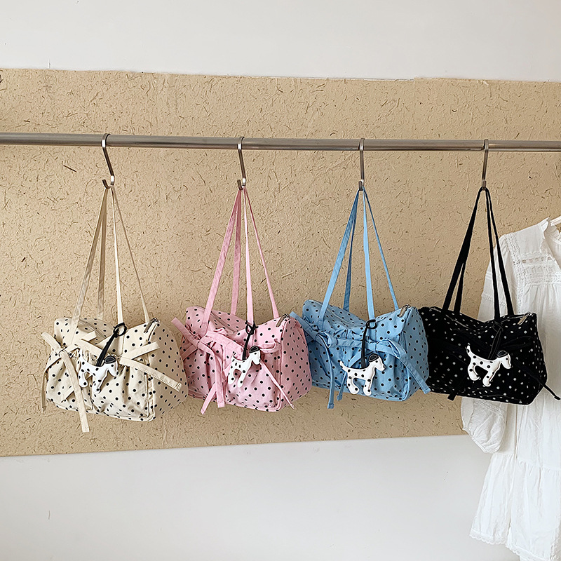 กระเป๋าโท้ทลายจุดแฟชั่นใหม่สำห - Women'S Tote Bags Designer บทวิจารณ์และราคา